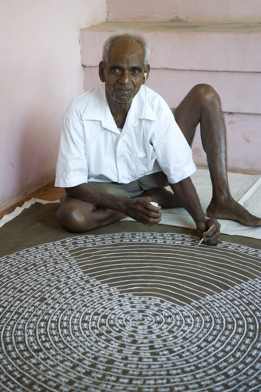 Warli Adivasi painter Jivya Soma Mashe