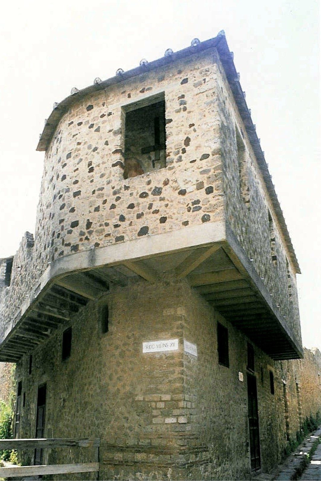 Lupanar en la ciudad de Pompeya