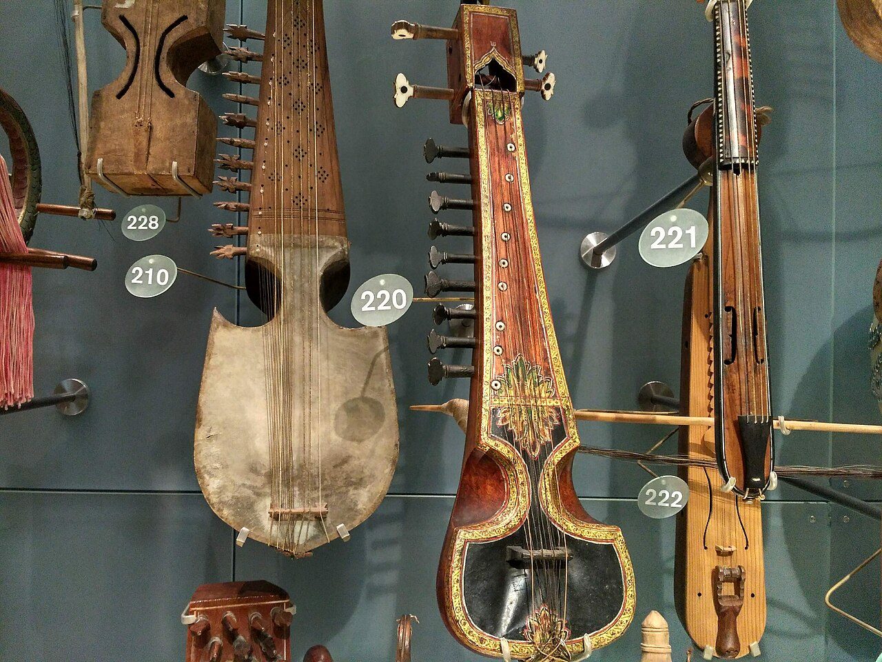A set of images of musical instruments from the Horniman Museum in London, UK. Taken by Jo Dusepo 24/5/19
