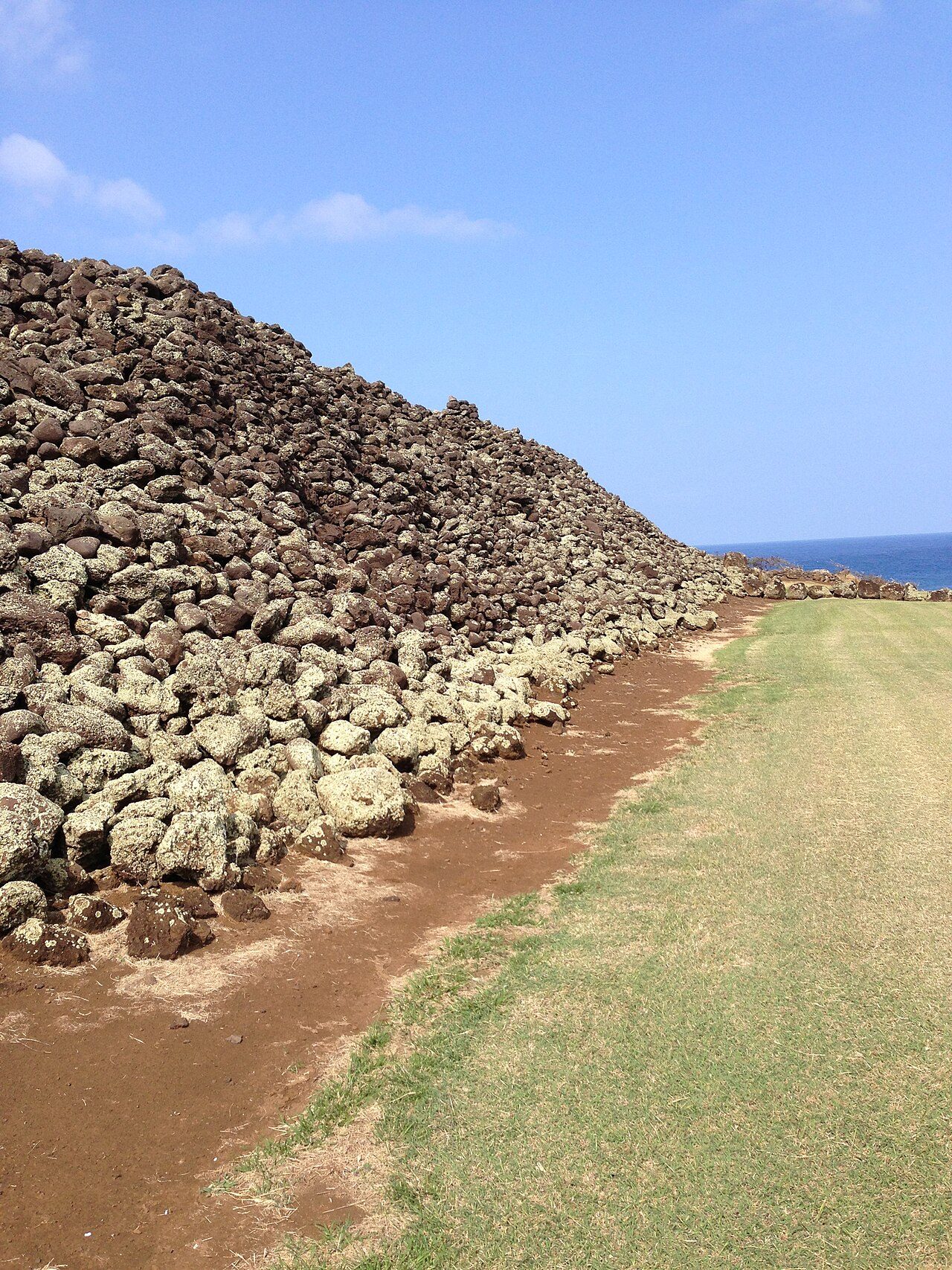 Mookini Heiau, Northern tip of Hawaii, 1 mile west of Upolu Point Airport Hawi