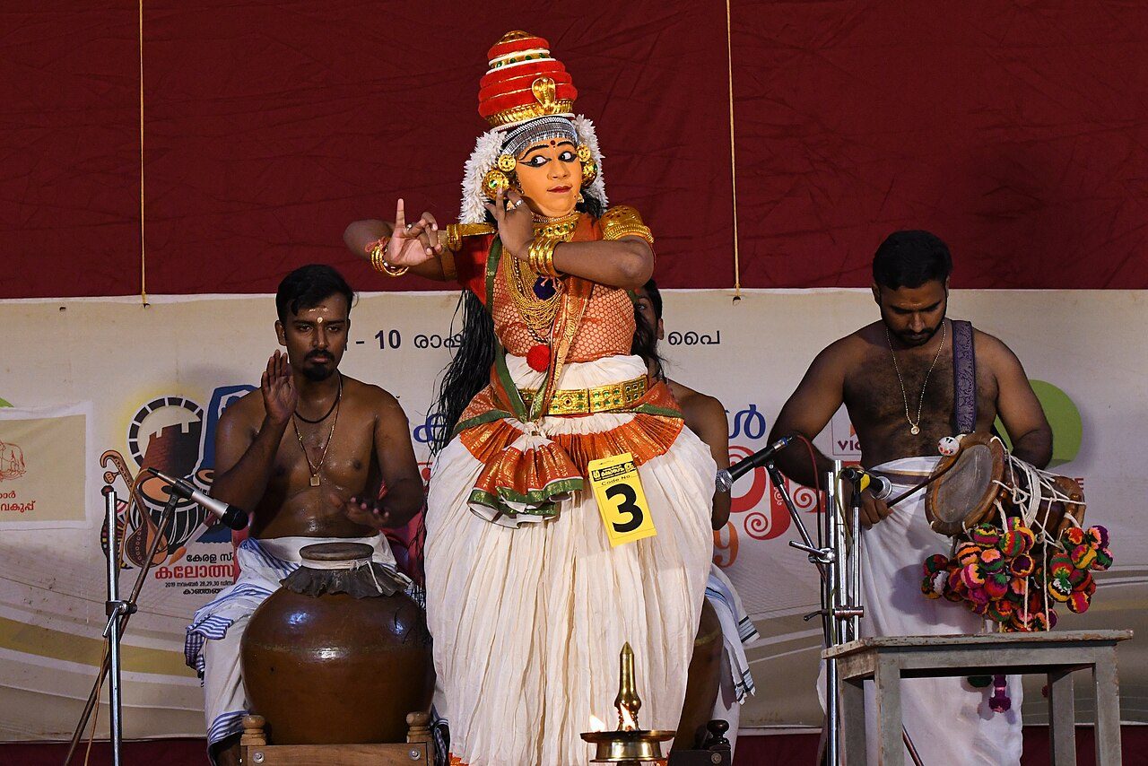 Nangyar kooth is a traditional art form of Kerala