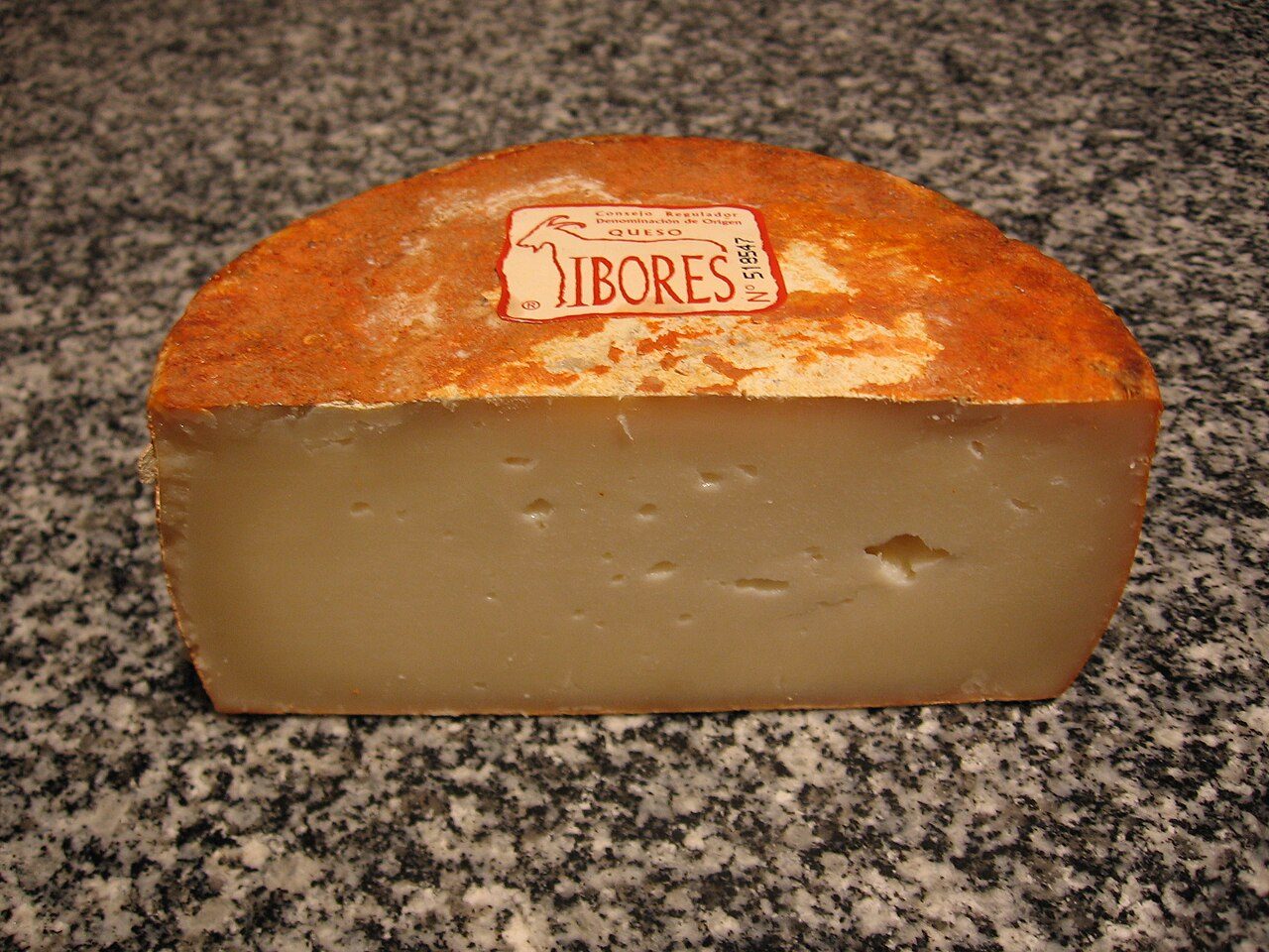 Cheese Ibores , a goat's milk cheese