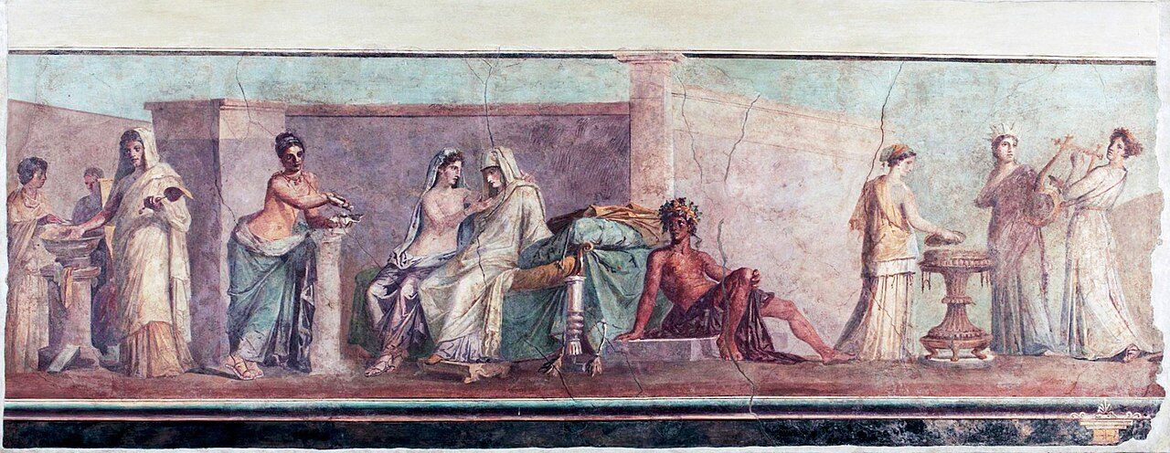 Roman fresco: Aldobrandini Wedding