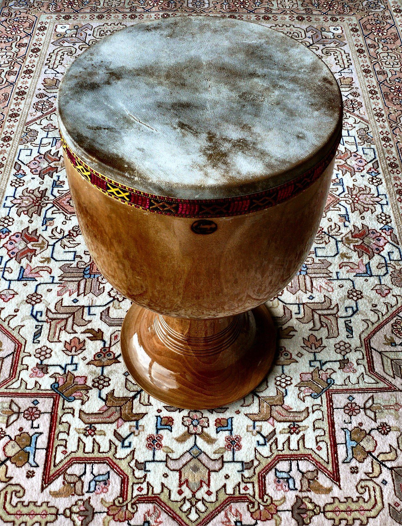 Tonbak, a Persian percussion instrument.