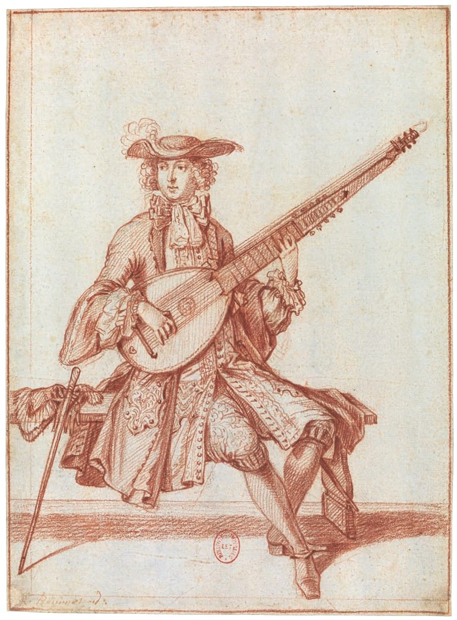 Damon jouant de l’angélique