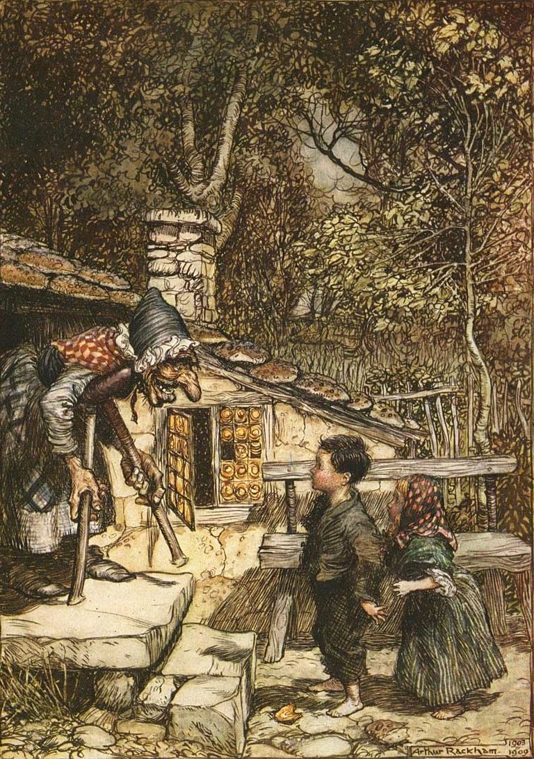 w:Hansel and Gretel by w:Arthur Rackham .