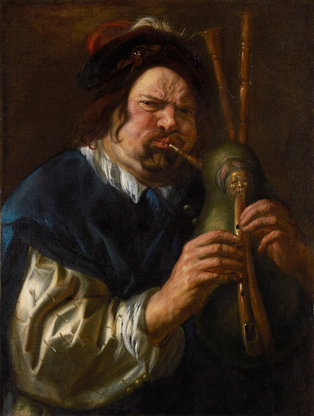 The Bagpipe Player