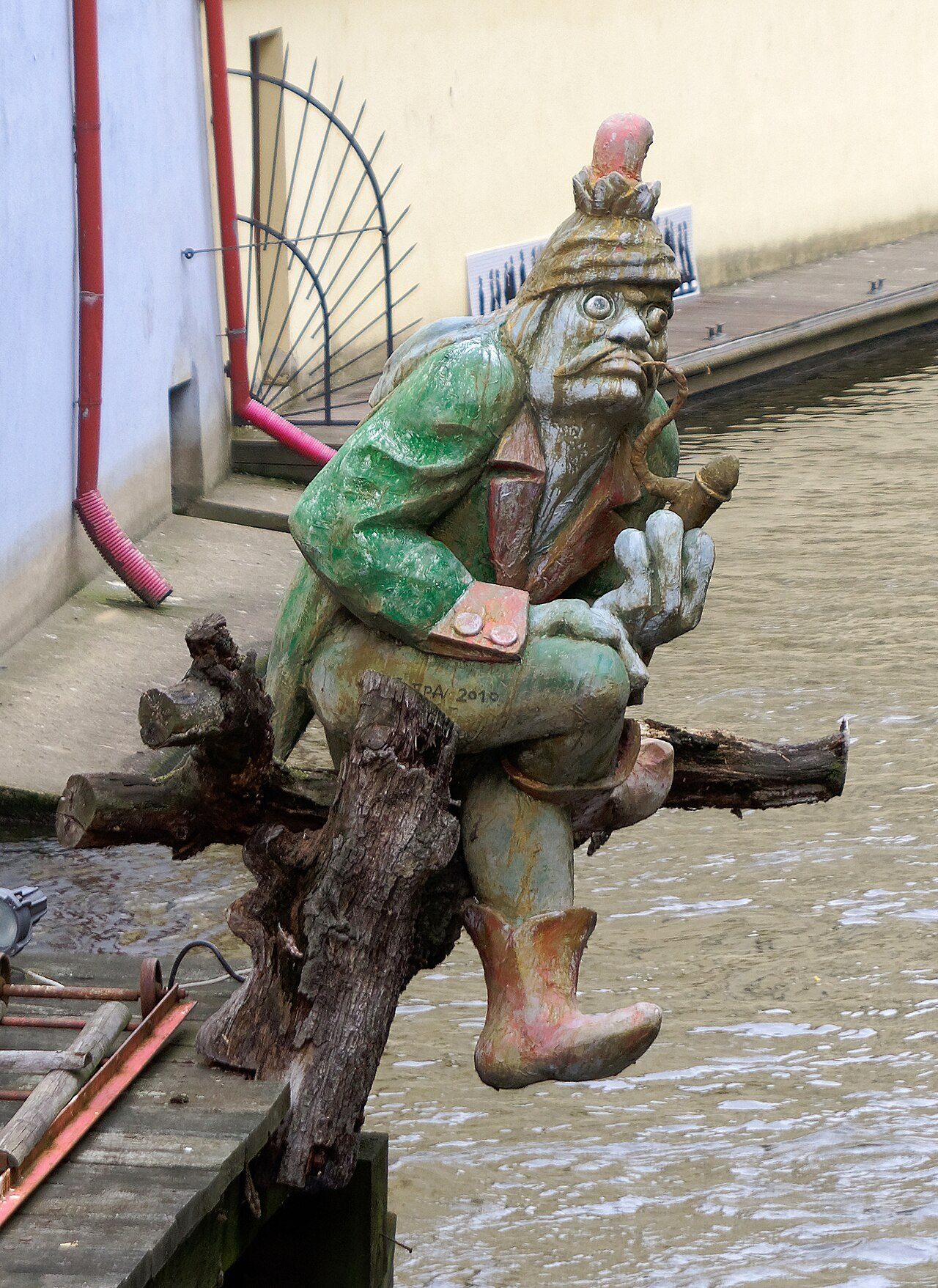 Wodnik Kabourek, Praga