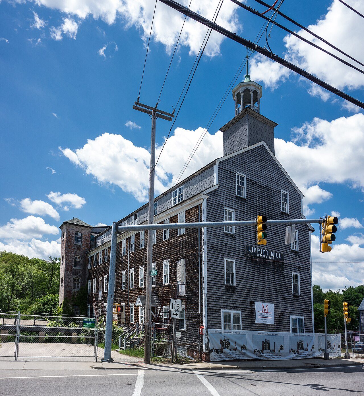Lippitt Mill in 2014.