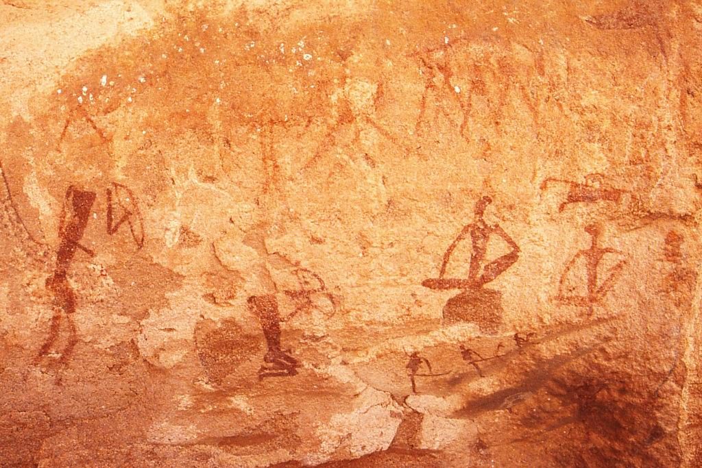 Rock art , Twyfelfontein , Namibia