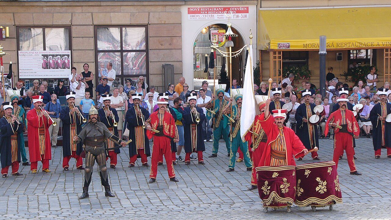 Janissary marching band .