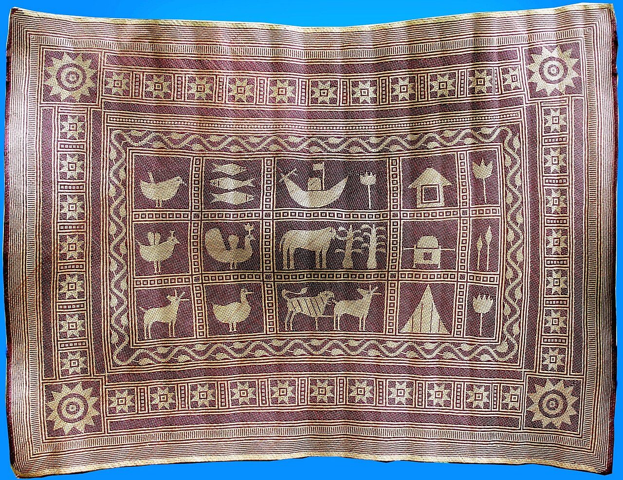 Sheetal Pati (Cane mat), made in Sunamganj area of Bangladesh
