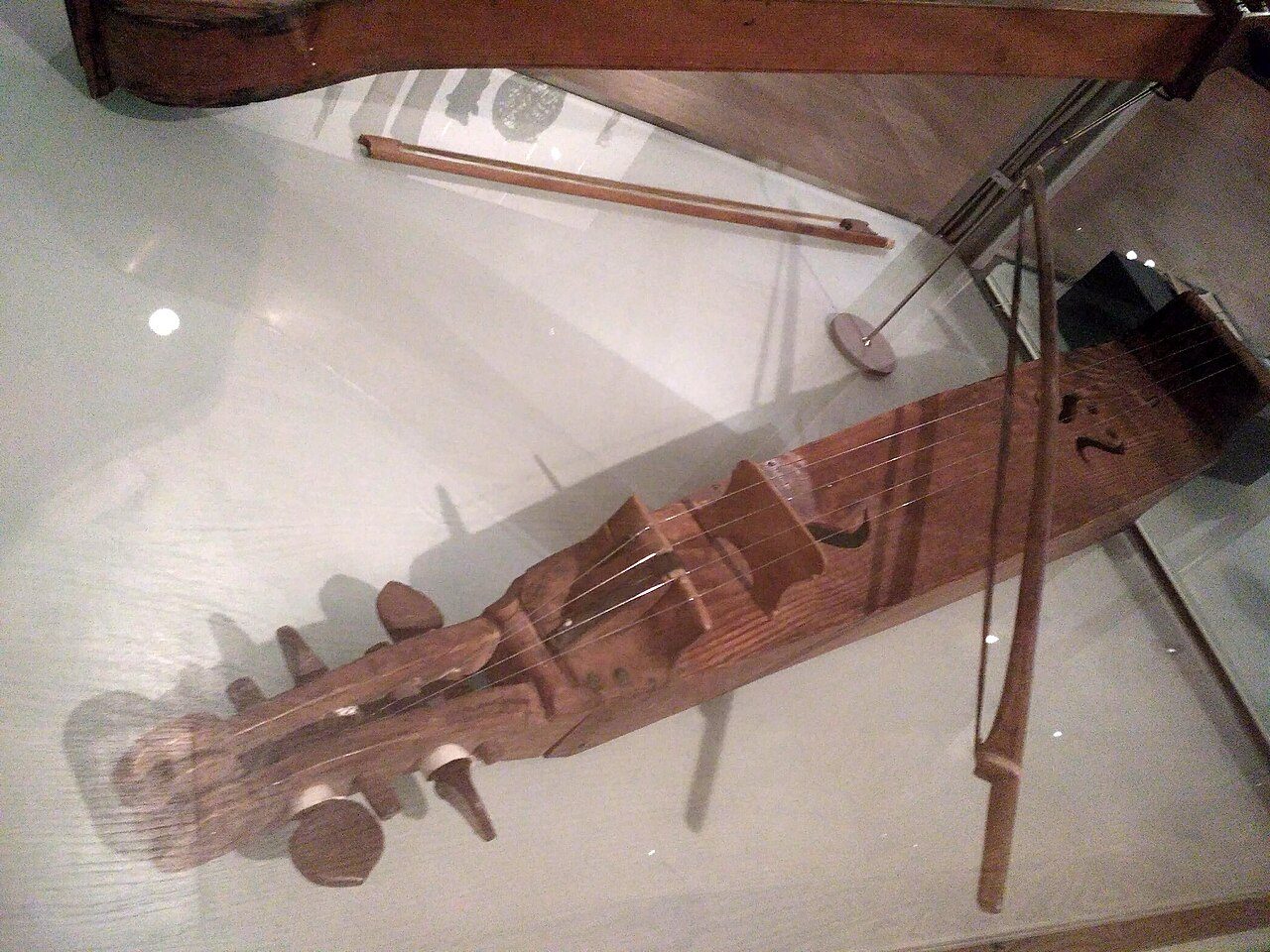 Fiðla in the National Museum of Iceland, in Reykjavik, Iceland.