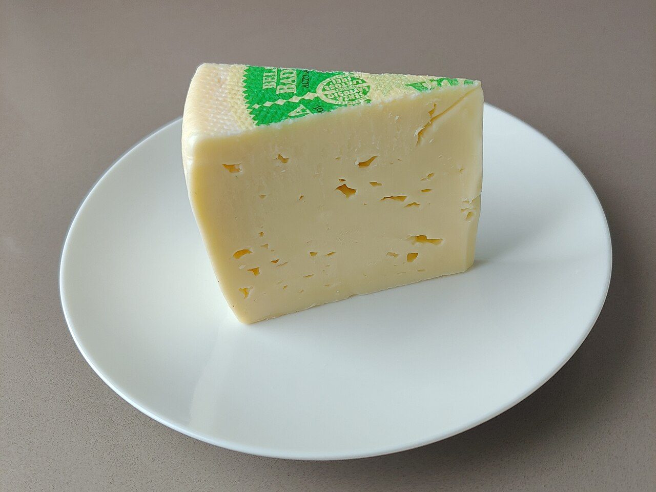 Una fetta di formaggio Bela Badia