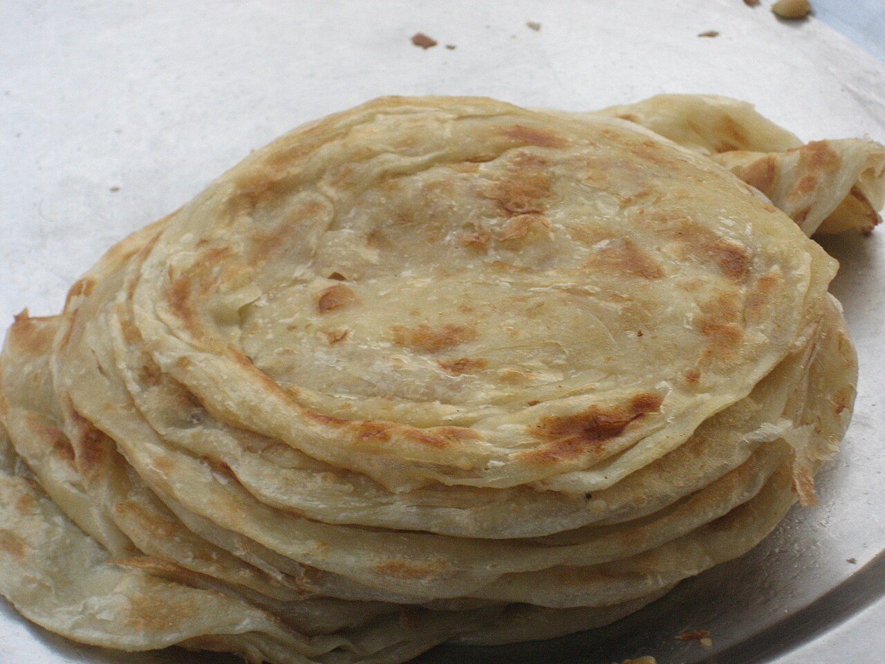 Htat ta ya or fried paratha.