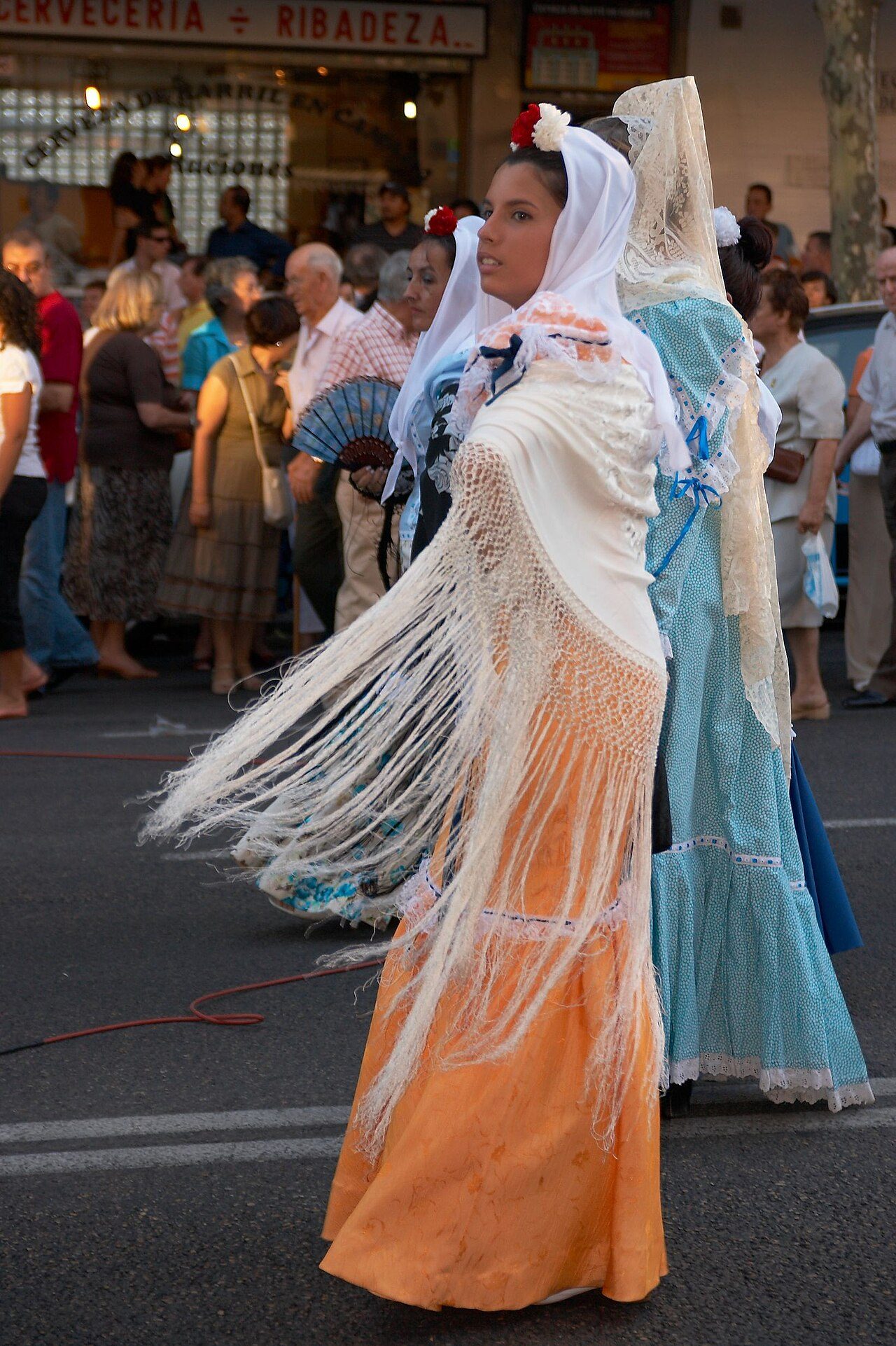 Fiestas de la Paloma 2007, Madrid, España.