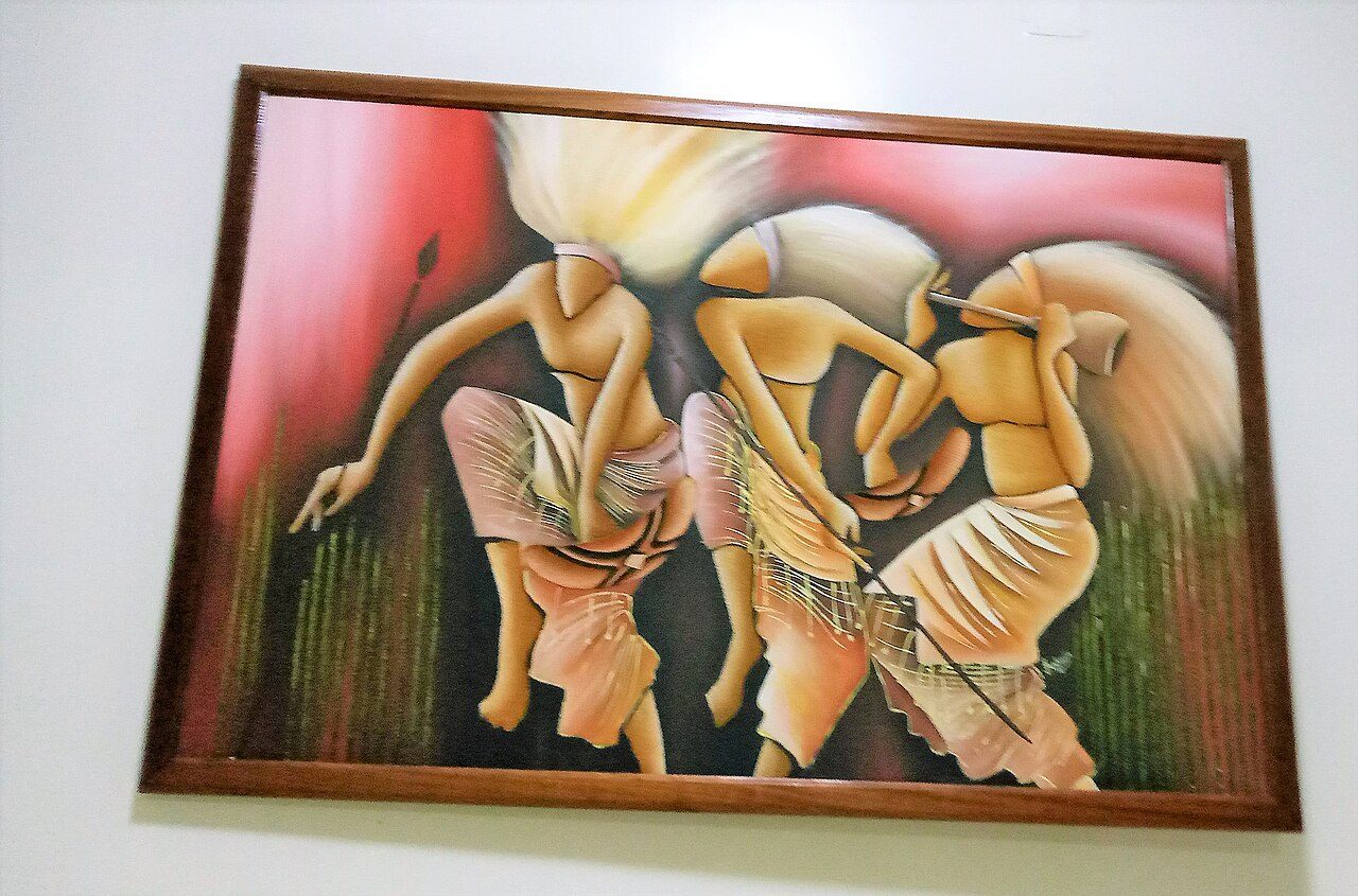 Guhamiriza bikorwa n'intore mu mbyino gakondo nyarwanda