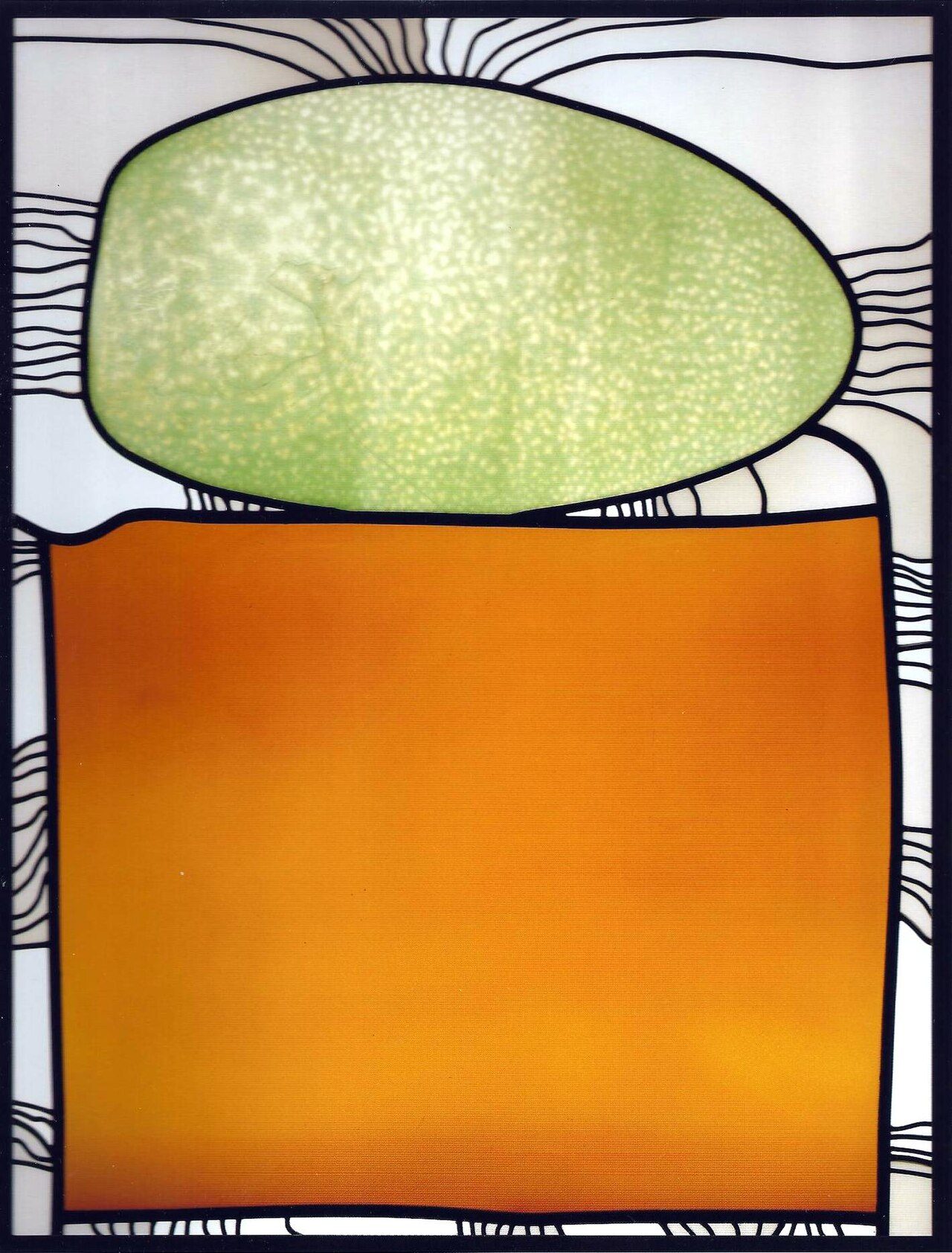 Sanford Barnett, Green Egg (1978), Corning Museum of Glass