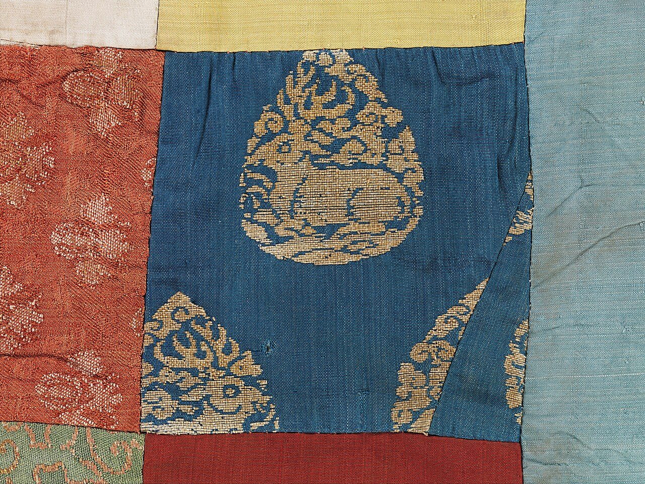China; Patchwork piece; Textiles-Woven