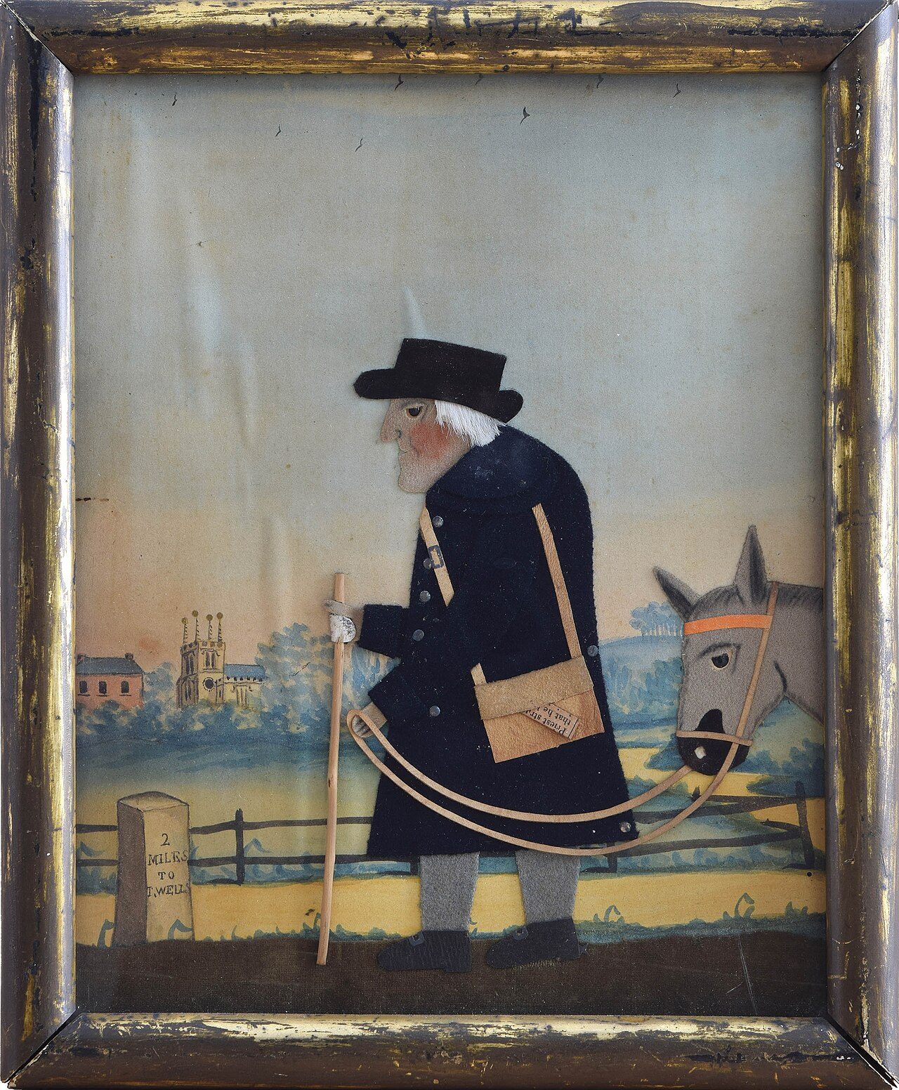 "Old Bright, The Postman" by George Smart, c.1830s; Courtesy Tunbridge Wells Museum, © Jonathan Christie