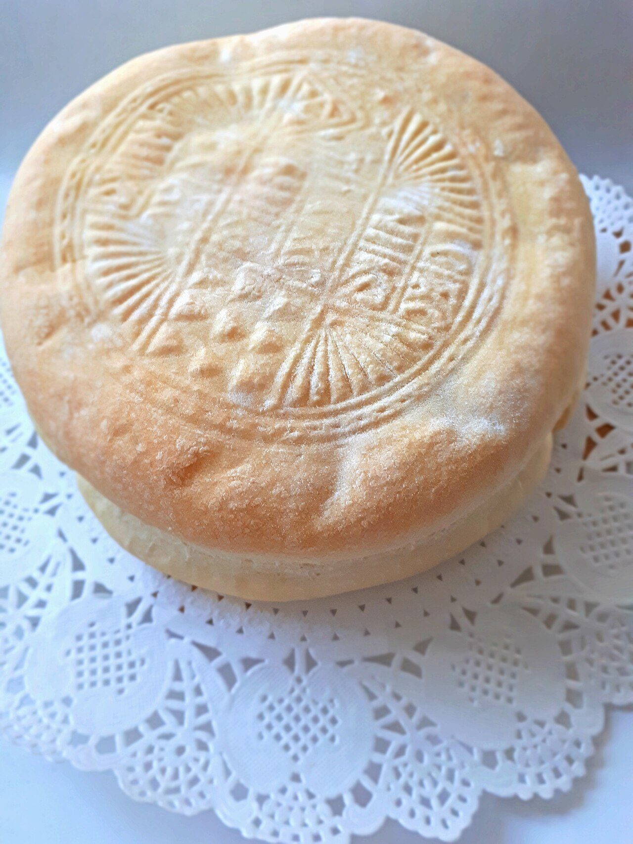 Prosphora - Orthodox bread stamped with a special prosphora seal