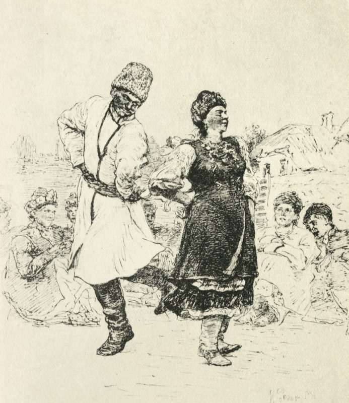 Folk dance Kozachok