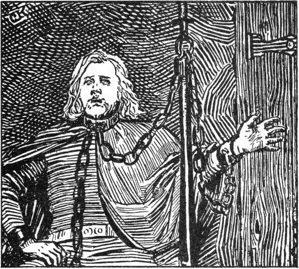 Christian Krohg: Illustration for Olav den helliges saga, Heimskringla 1899-edition.