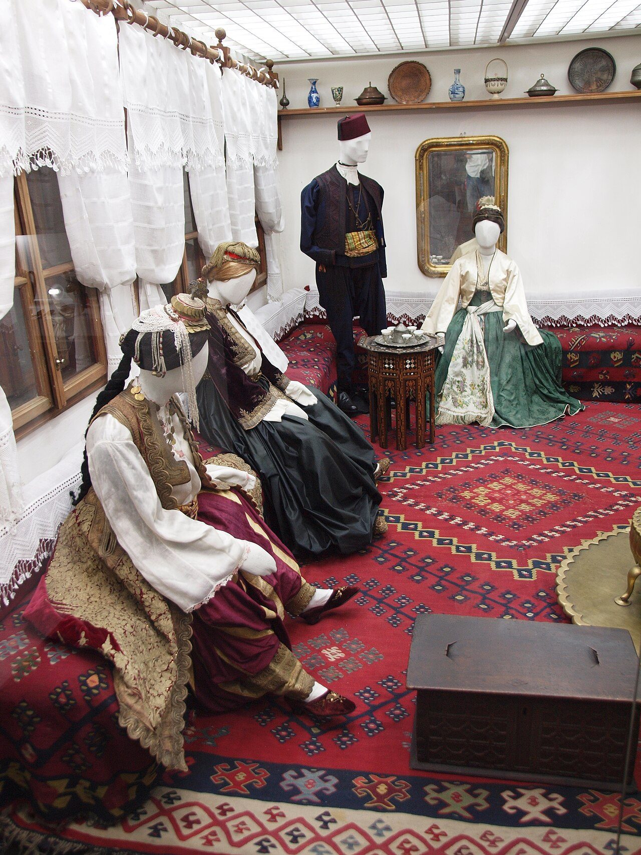 Pirot kilim interior design Ethnographical museum