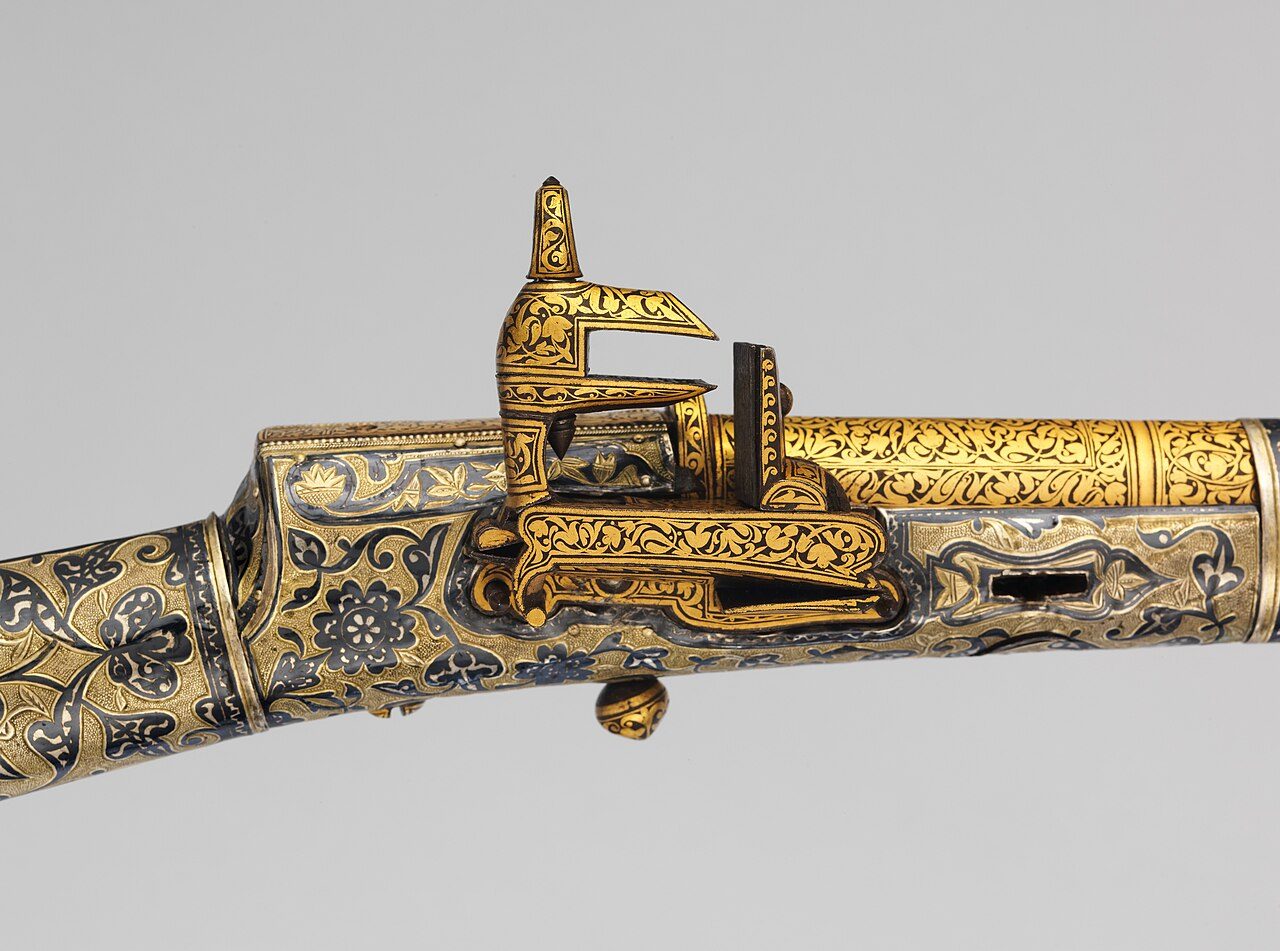 Caucasian, Kubachi, Dagestan; Flintlock rifle; Firearms-Guns-Flintlock