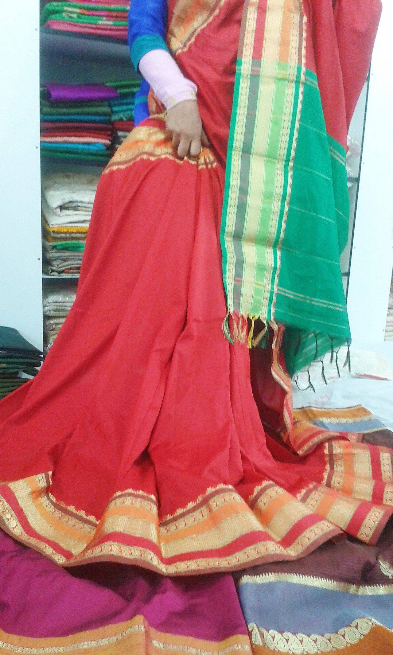 Rajshahi silk is the name given to the silk products produced in Rajshahi, Bangladesh.