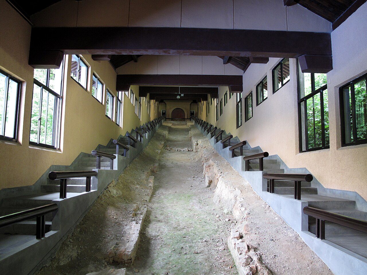 Dragon kiln of Jiaotanxia, now Southern Song Imperial Kiln Museum, Hangzhou This the furnace where the main firing was accomplished. Kilns of this type are also called climbing, or snake, kilns. In Japan they are called anagama (cave) kilns. The unfired pots were stacked in…