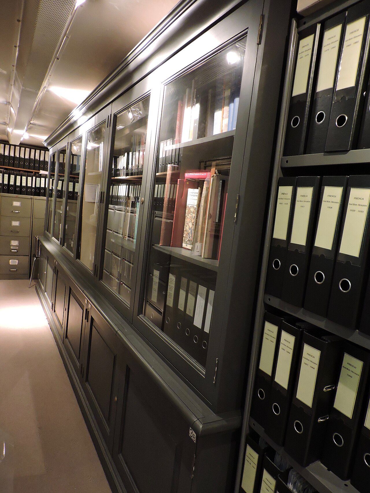 Interior view of the Franses Tapestry Archive