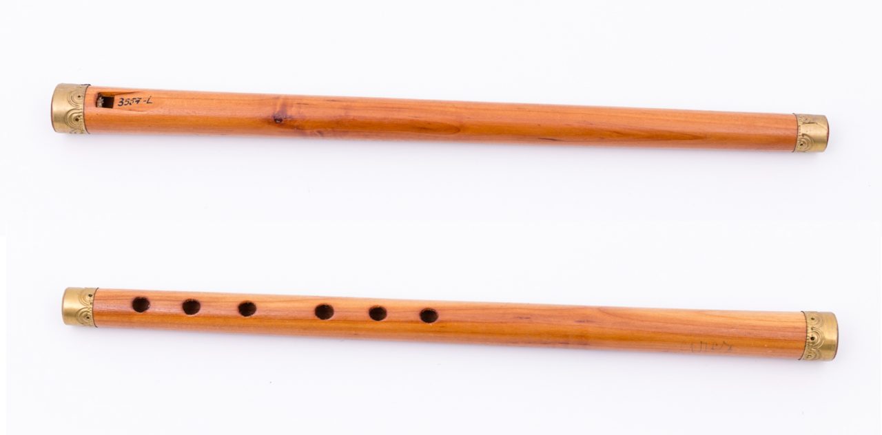 Folk flute with fipple (fluier cu dop) Romania