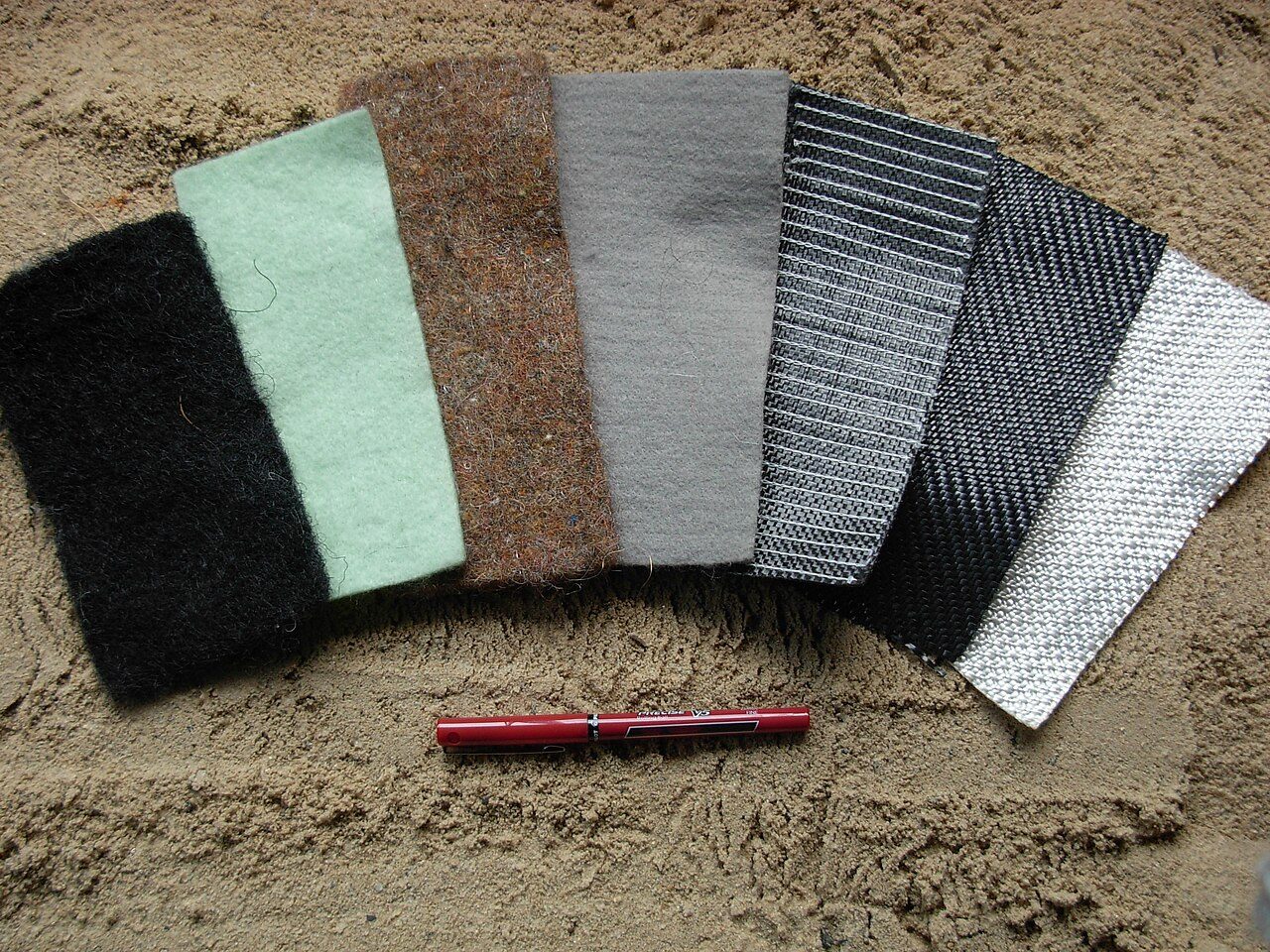 Picturs of geotextiles