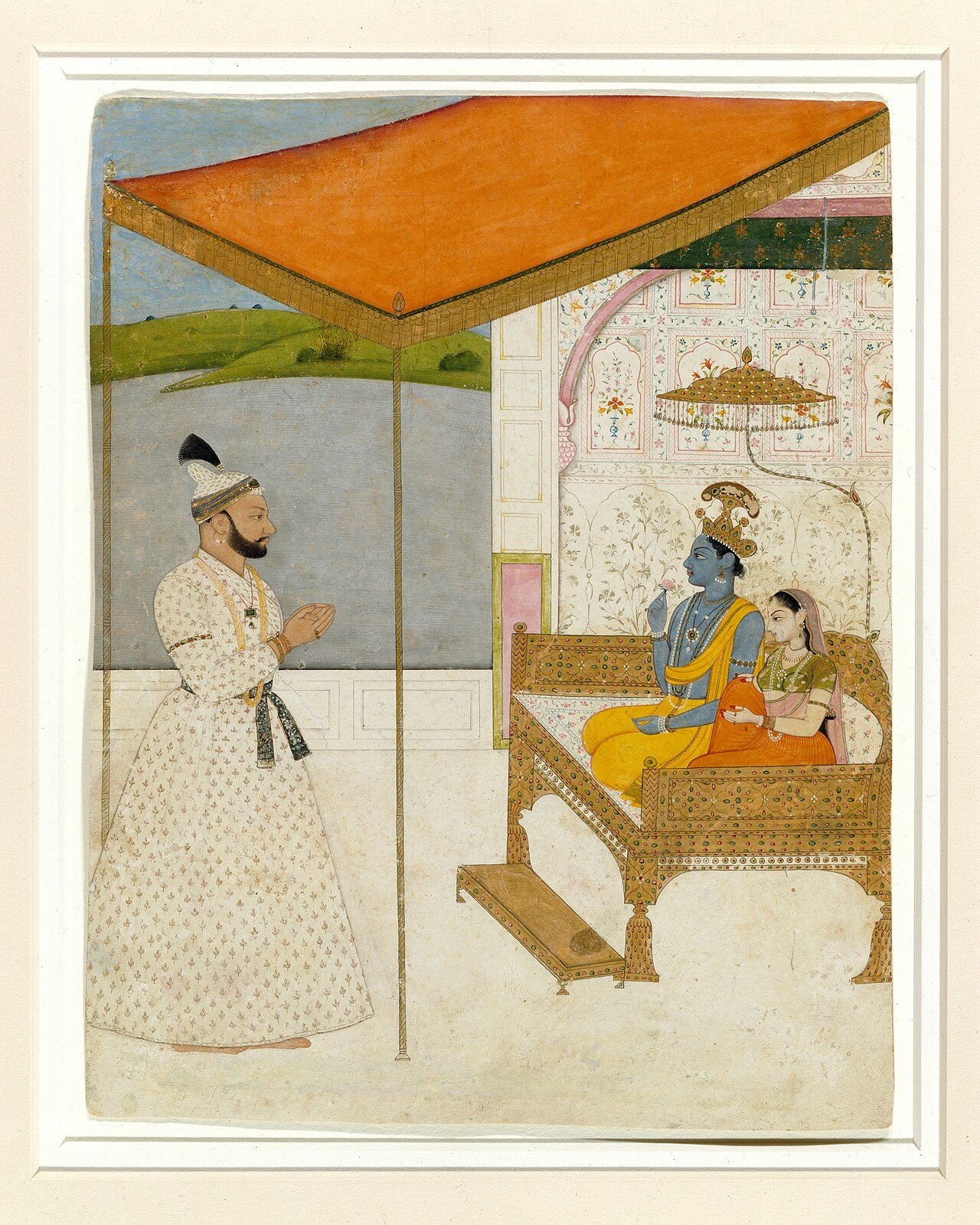 India, Punjab Hills, kingdom of Jasrota; Paintings; Painting