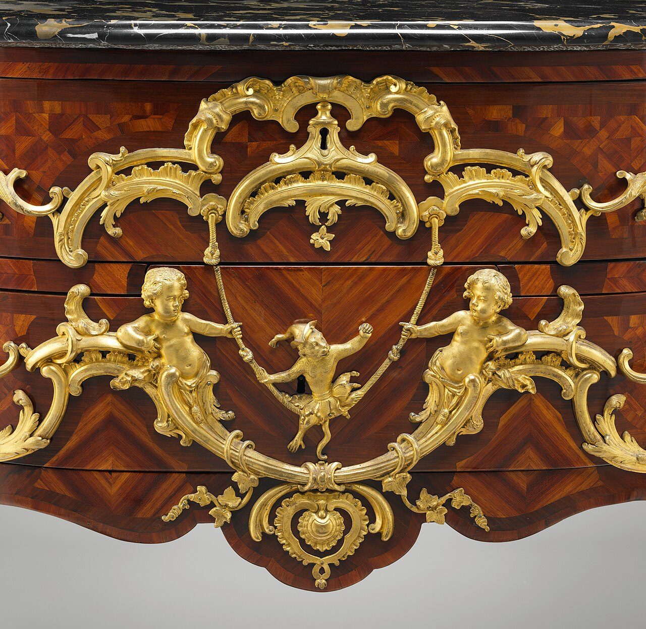 French, Paris; Commode; Woodwork-Furniture