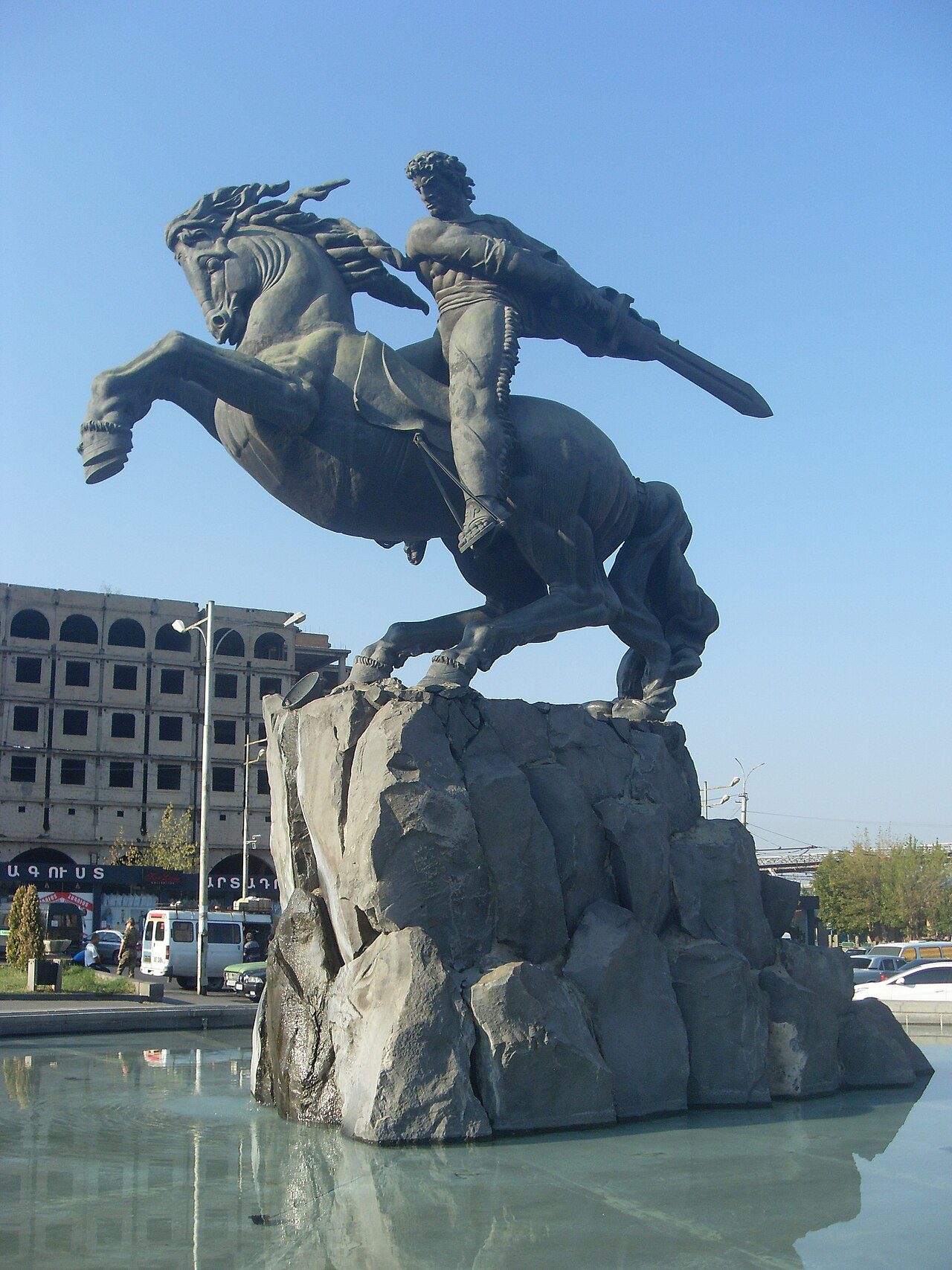 This is a photo of a monument in Armenia identified by the ID