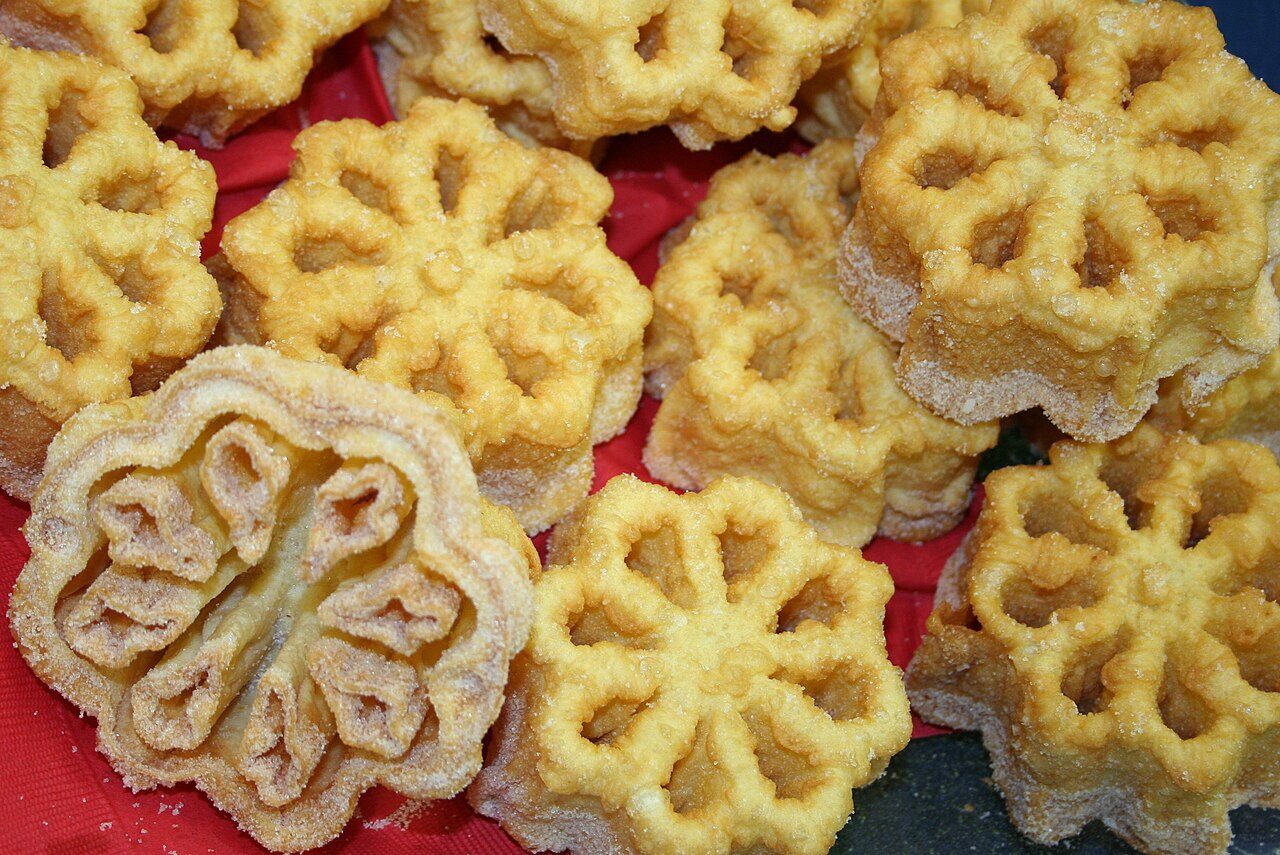 A dozen rosettes from Otto's Bakery in Byron, Minnesota