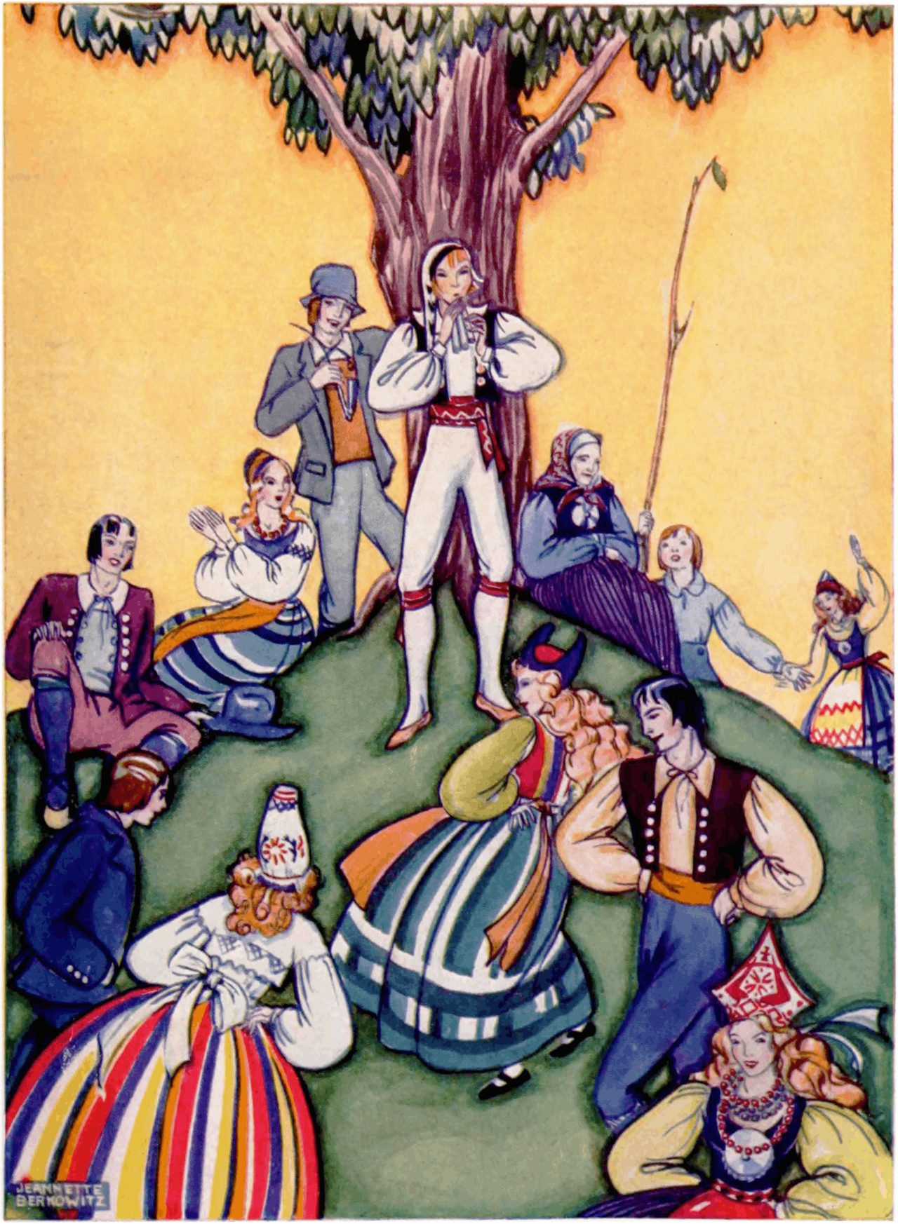 Illustration from "Fairy tales from Baltic shores: Folk-lore stories from Estonia"