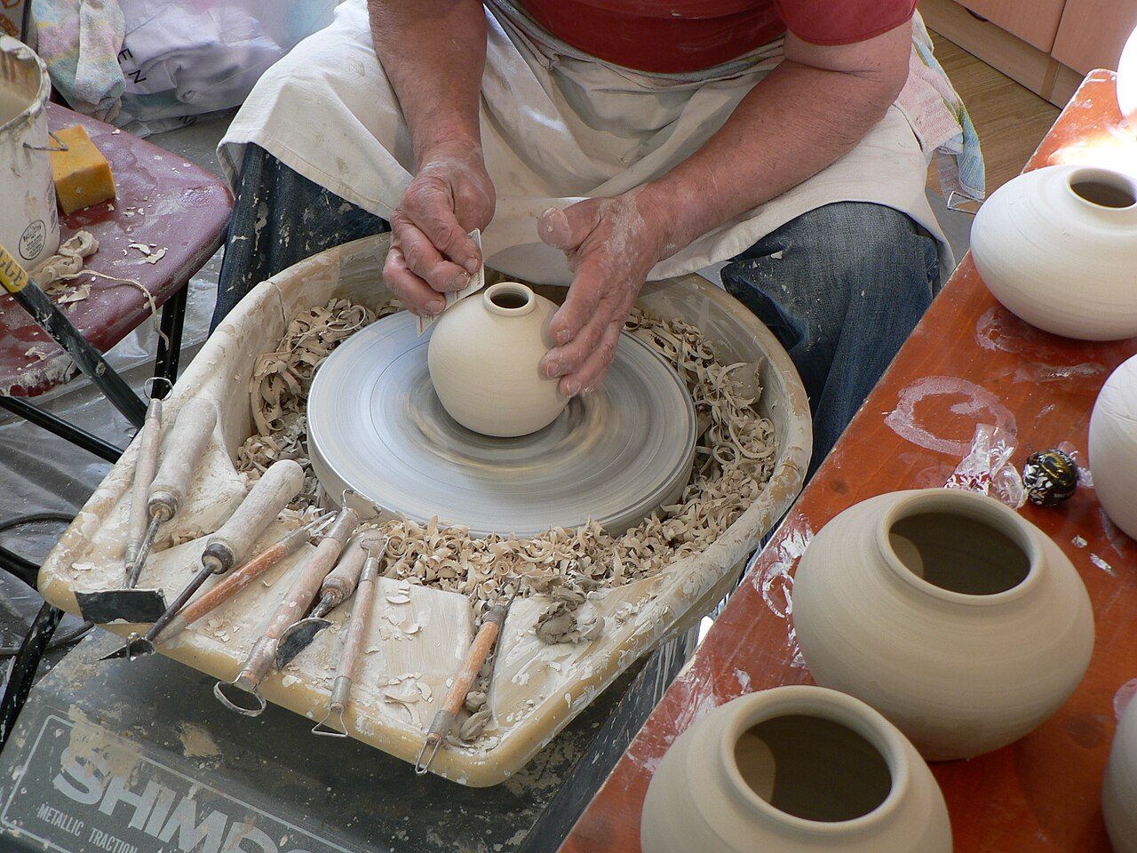 pottery disc