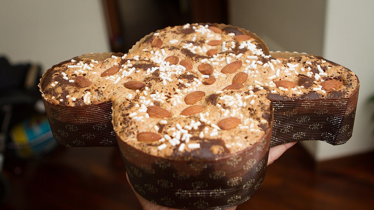 Colomba pasquale or colomba di Pasqua ("Easter Dove" in English) is an Italian traditional Easter cake, the counterpart of the two well-known Italian Christmas desserts, panettone and pandoro. The dough for the colomba is made in a similar manner to panettone, with flour, eggs,…