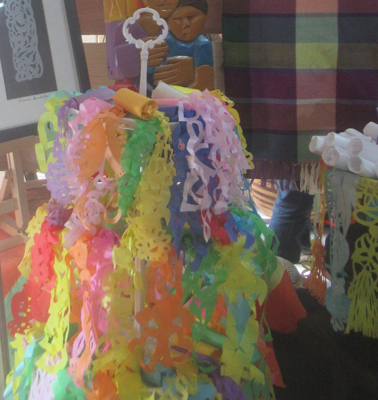 Pabalat - Borlas de Pastillas ("wrapper" "skin" traditional Filipino heritage craft borlas "tassels" or "fringes")