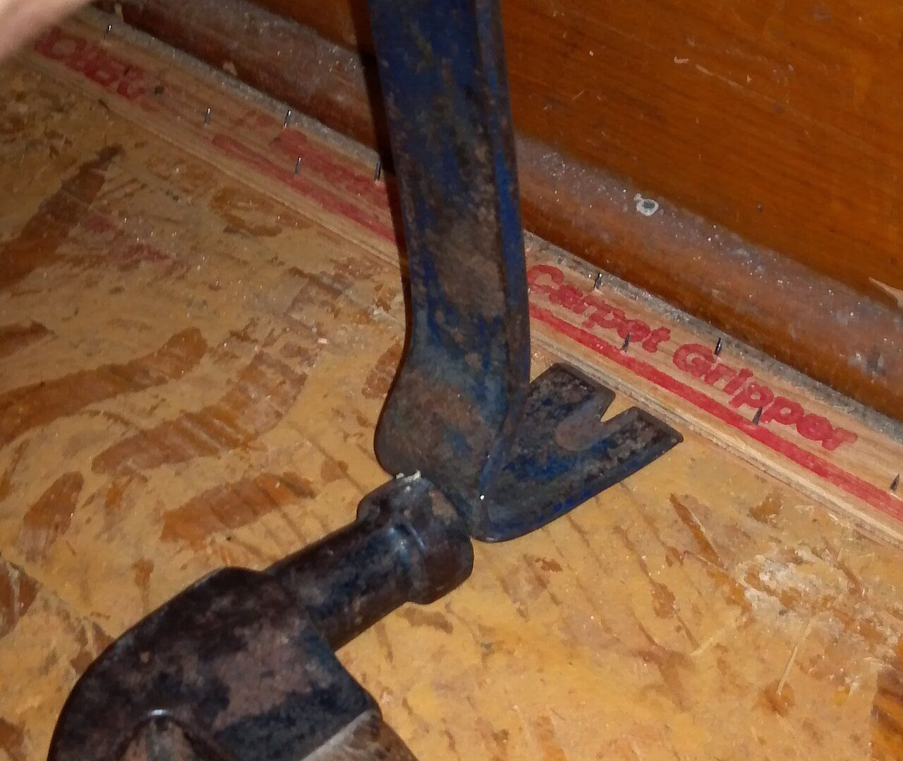 tack strip removal technique