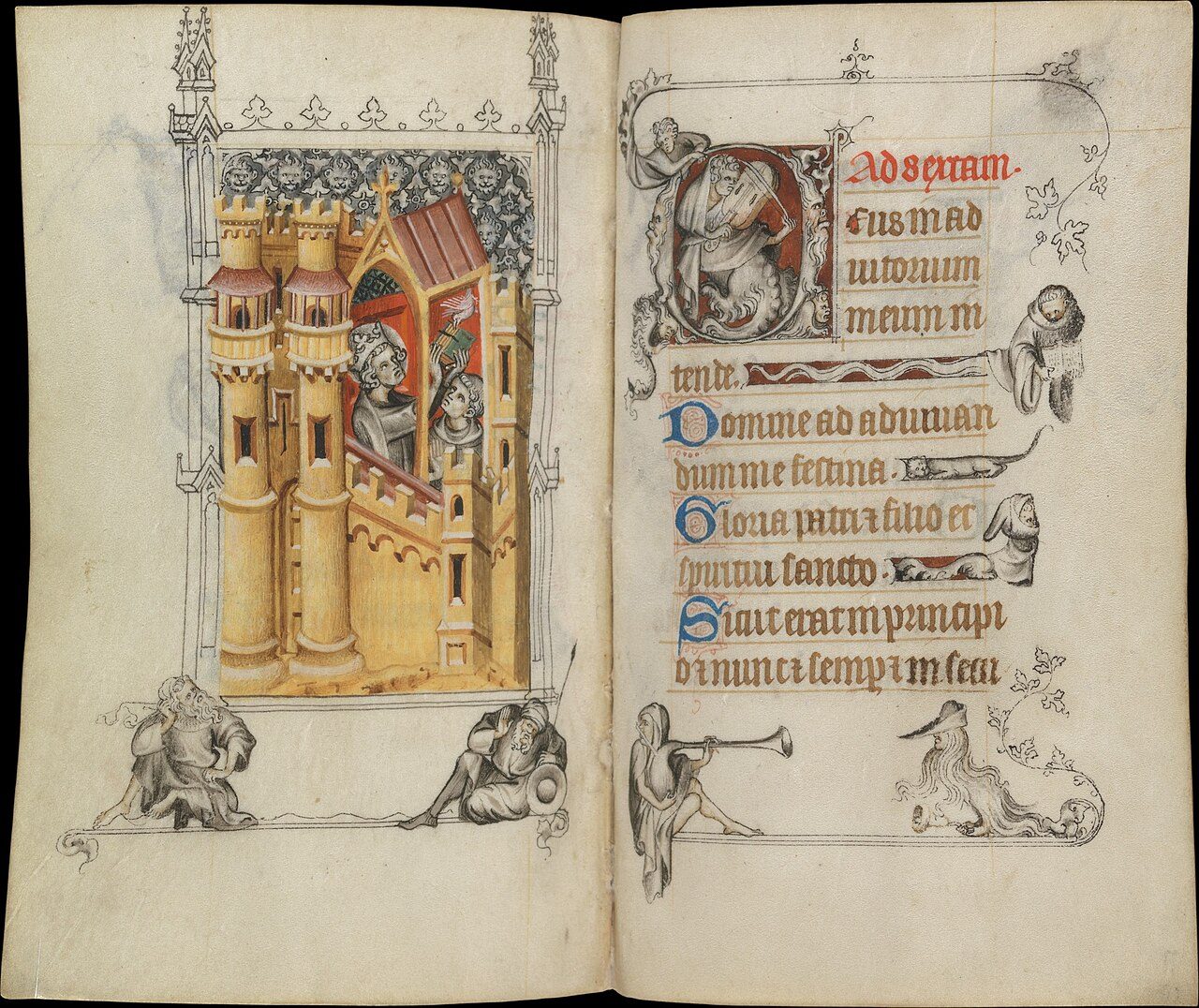 French; Book of Hours; Manuscript; Manuscripts and Illuminations