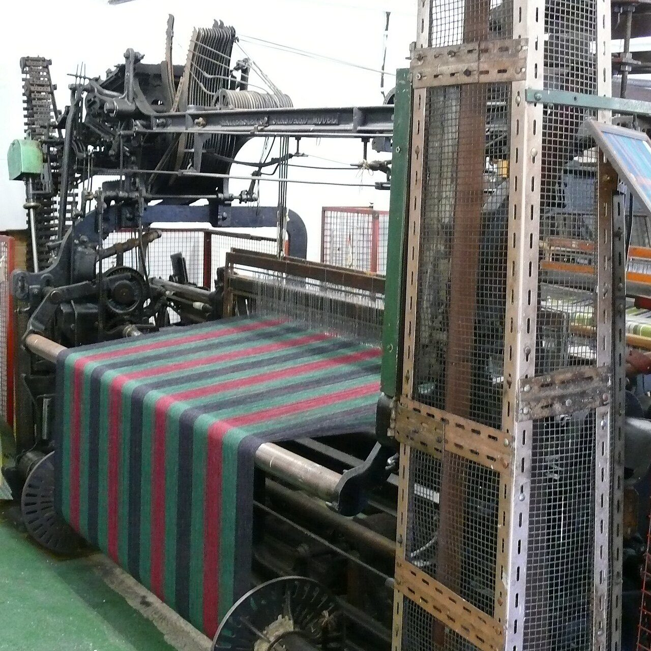 A Hattersley power loom.
