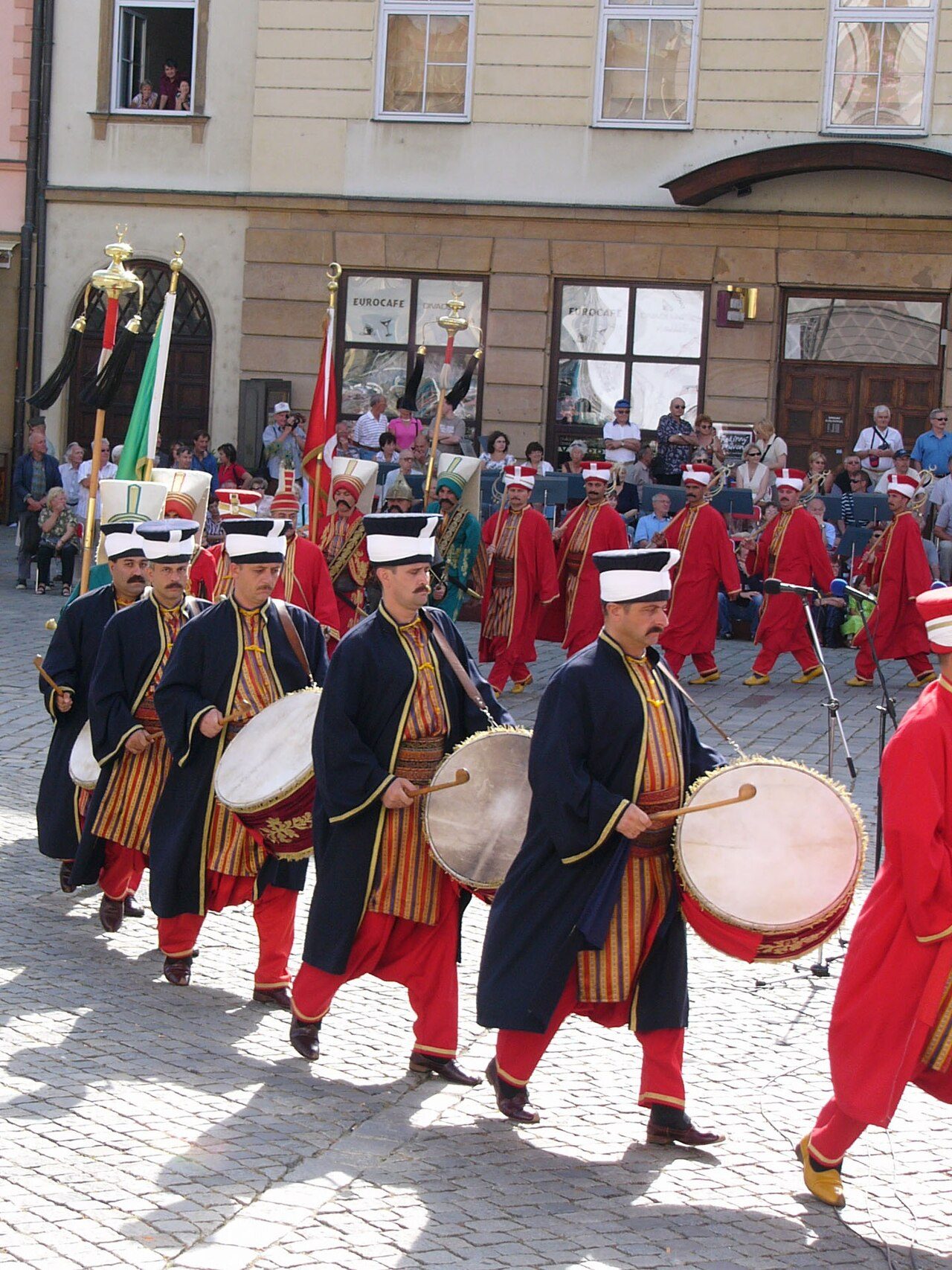Mehteran or Janissary marching band.