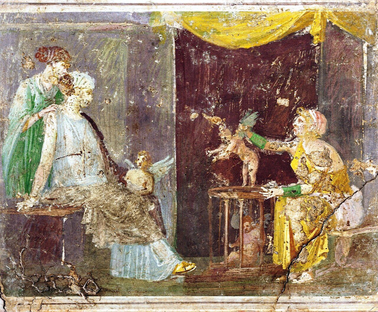 La Venditrice di amorini; The Cupids seller; La Marchande d’Amours; Die Amorettenhändlerin