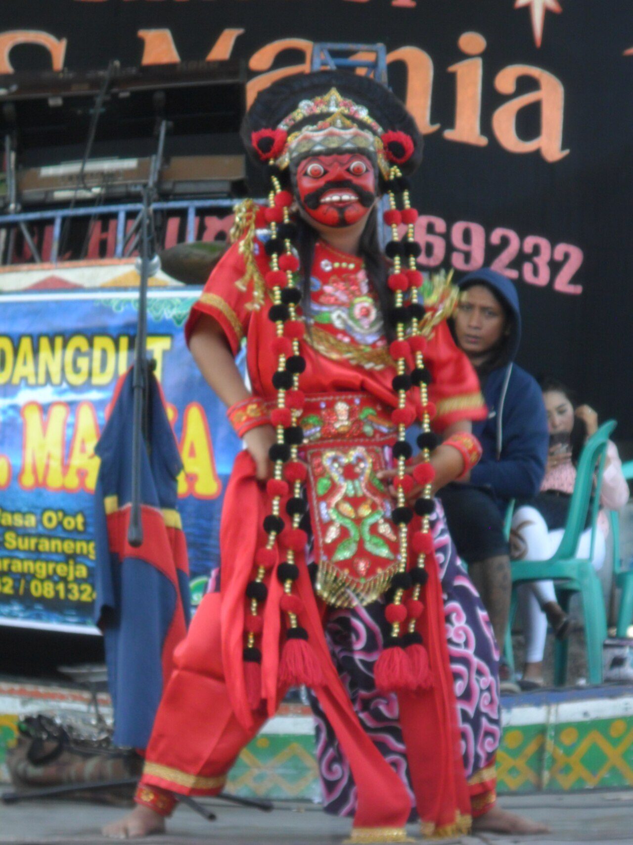 Mask dance