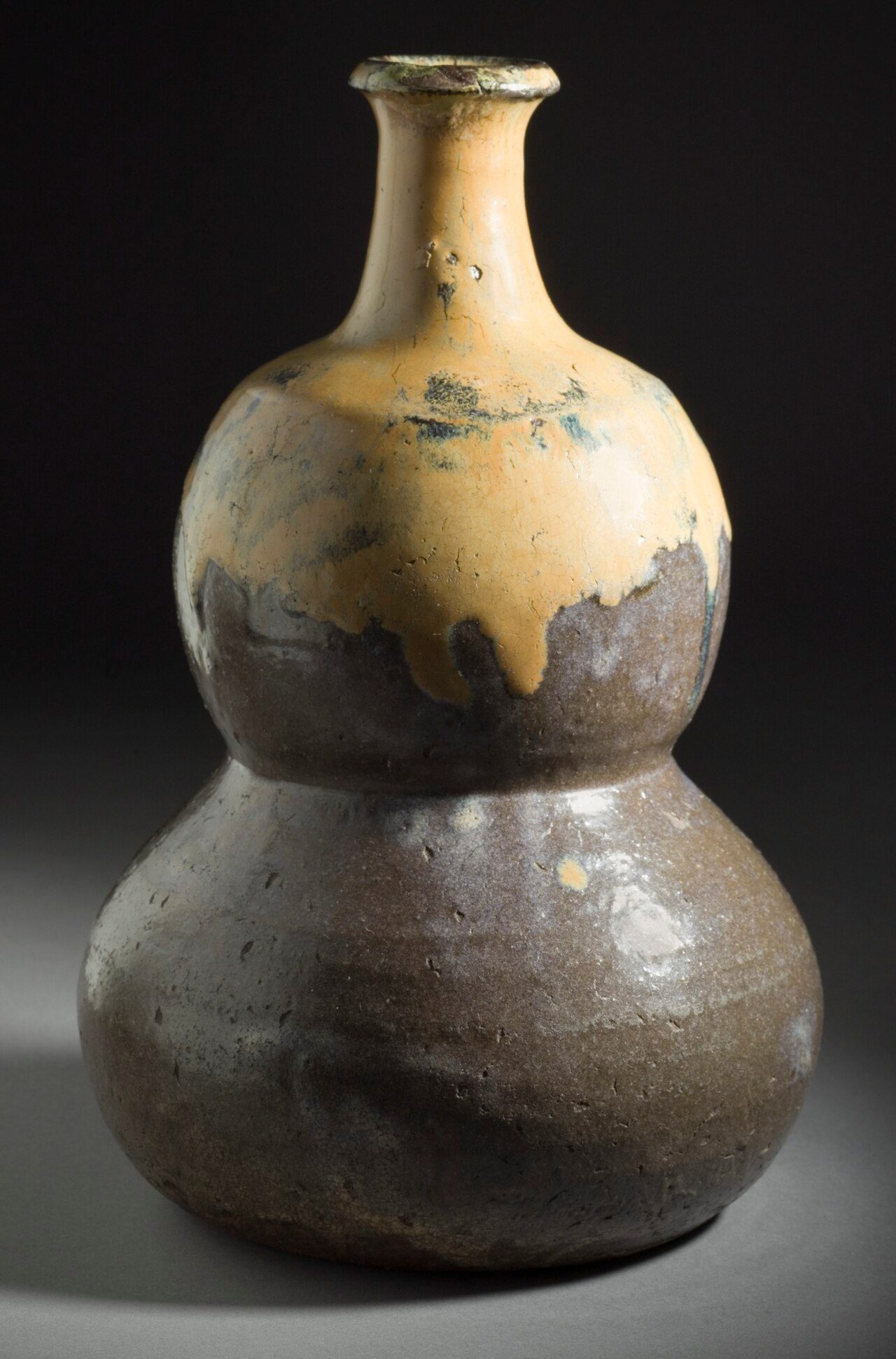 Japan, mid-late 17th century Furnishings; Accessories Takatori ware; stoneware with ash and brown glazes 10 3/4 x 6 5/8 in. (27.31 x 16.83 cm) Gift of James D. and Veronica H. Roorda (M.2003.199.3) Japanese Art