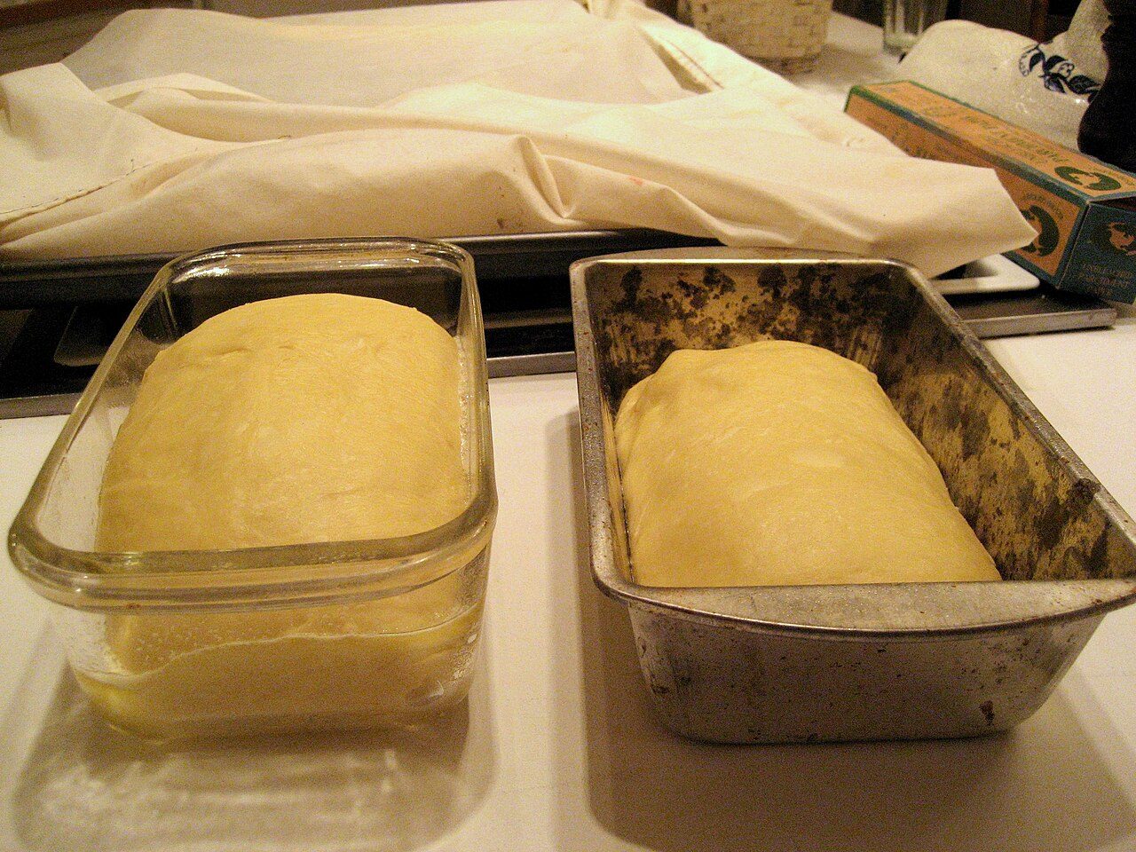 Bread pan.